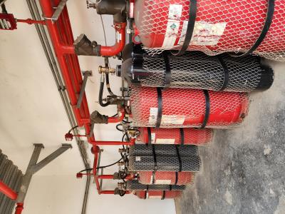 Refilling Gas Clean Agent HFC-227ea di PLTGU Tambak Lorok Semarang